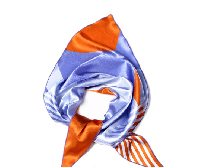 Косынка Шарлотта 75х75х105 см, с полной запечаткой