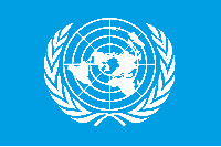 Флаг Всемирной Метеорологической организации(ВМО) 90х135 см