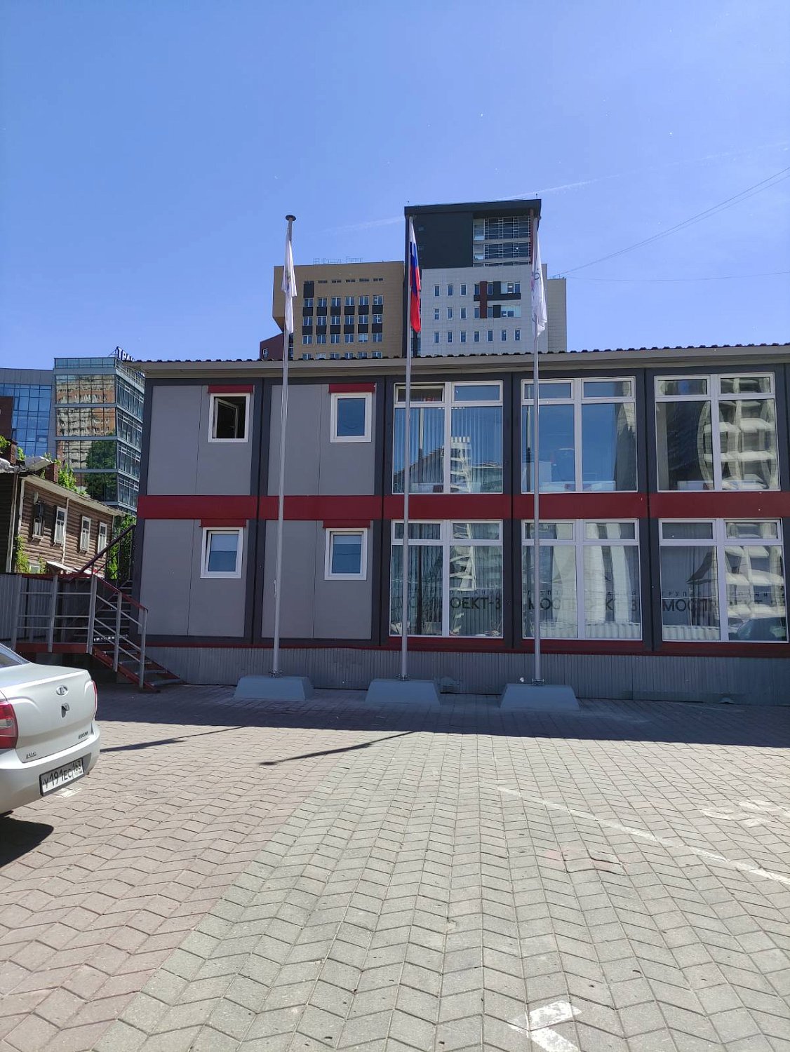 Установка уличных флагштоков в 2024 году Установка уличных флагштоков в 2024 году