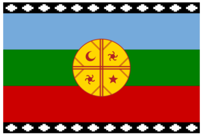 Флаг Арауканов 90х135 см